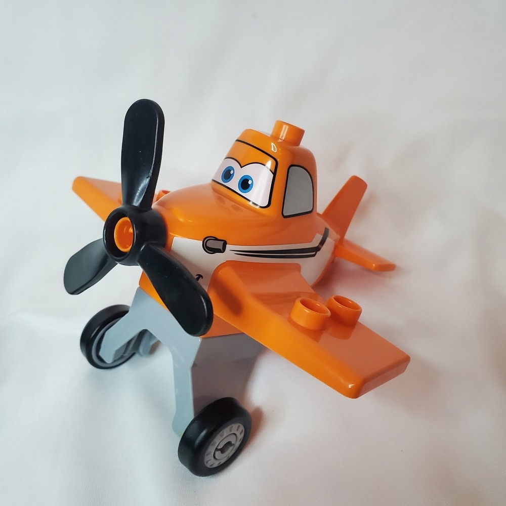 Lego Duplo Figure Disney Planes Blocks Toy DUSTY CROPHOPPER And Chug Truck - Picture 6 of 8